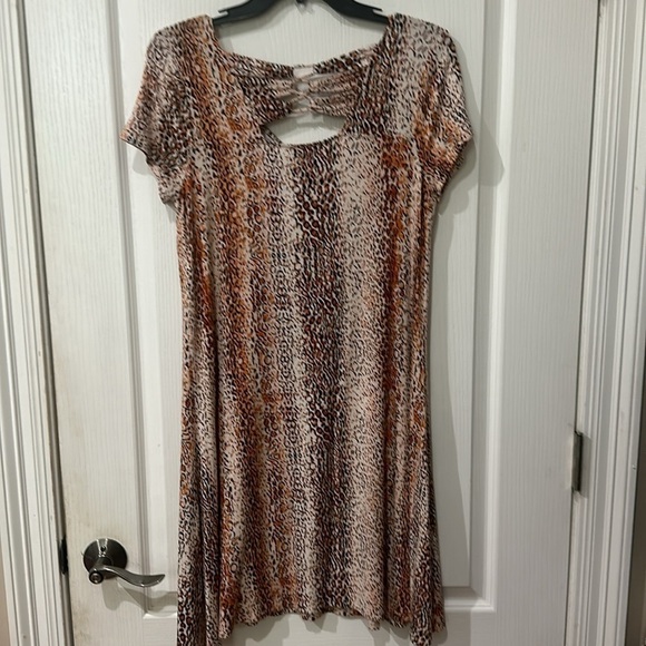 C est 1946 Sz s leopard print dress - Picture 3 of 6